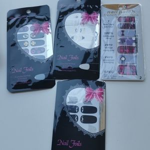 FREE add on - nail wraps stickers